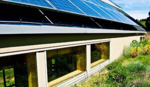Utilizing valuable space for solar energy