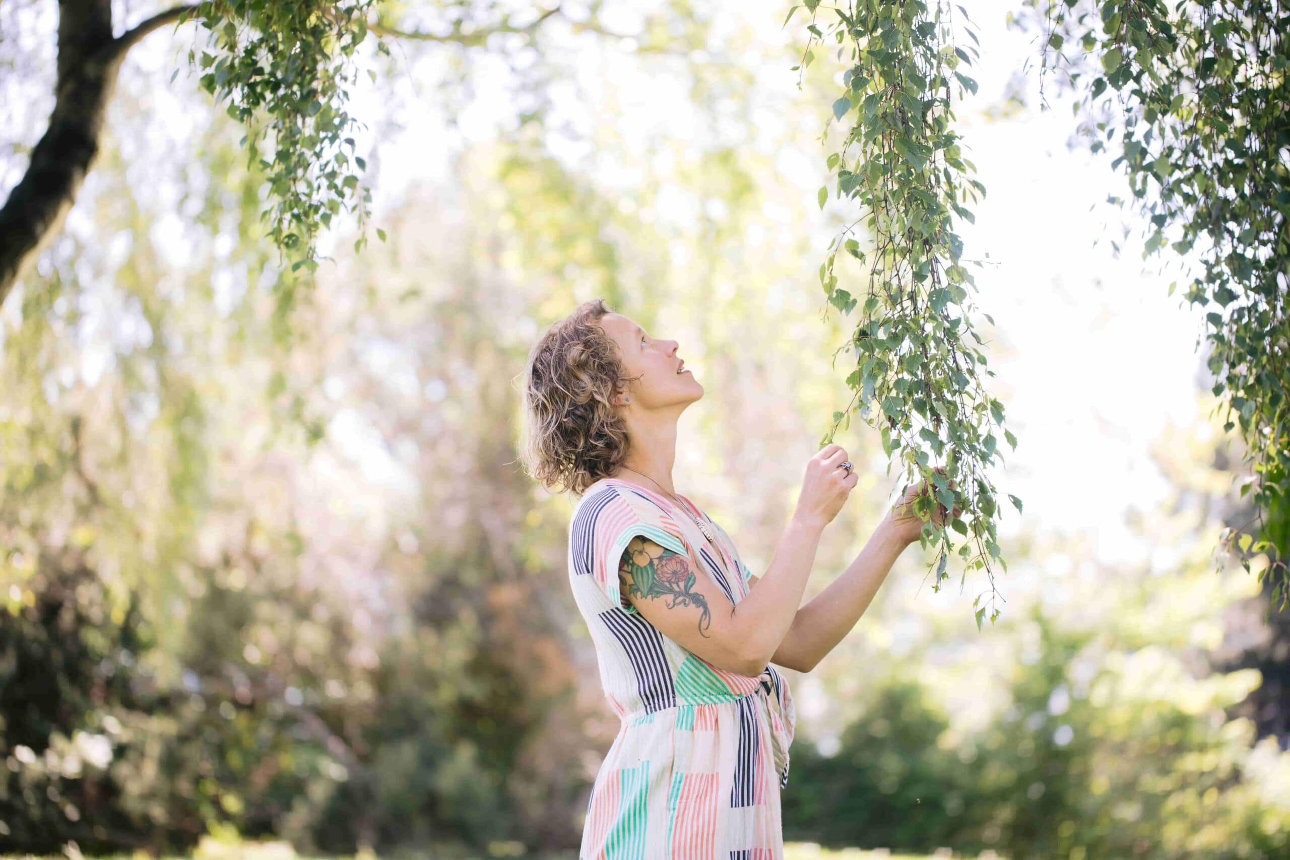 Dr. Sarah Sue Myers teaches Plant Medicine and connects the self to nature.