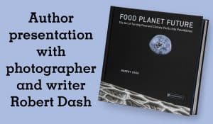 Promotional artwork for Robert Dash's author presentation at 21 Acres on 10-12-24.